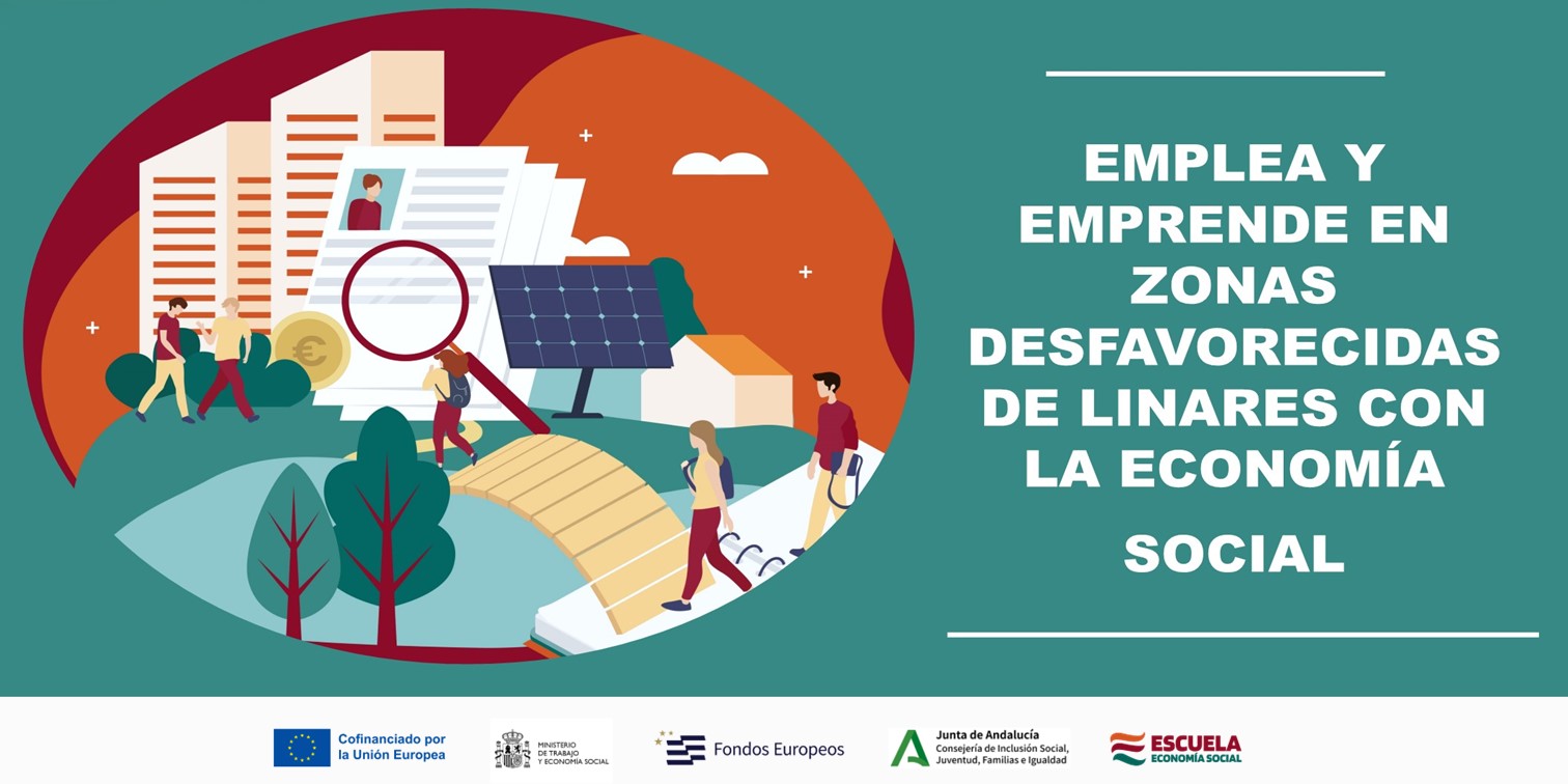 Emplea y Emprende en zonas desfavorecidas de Linares con la Economía Social