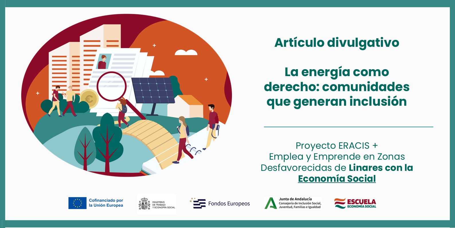 Artículo divulgativo: Energía comunitaria y Economía Social: un futuro justo en manos de las personas