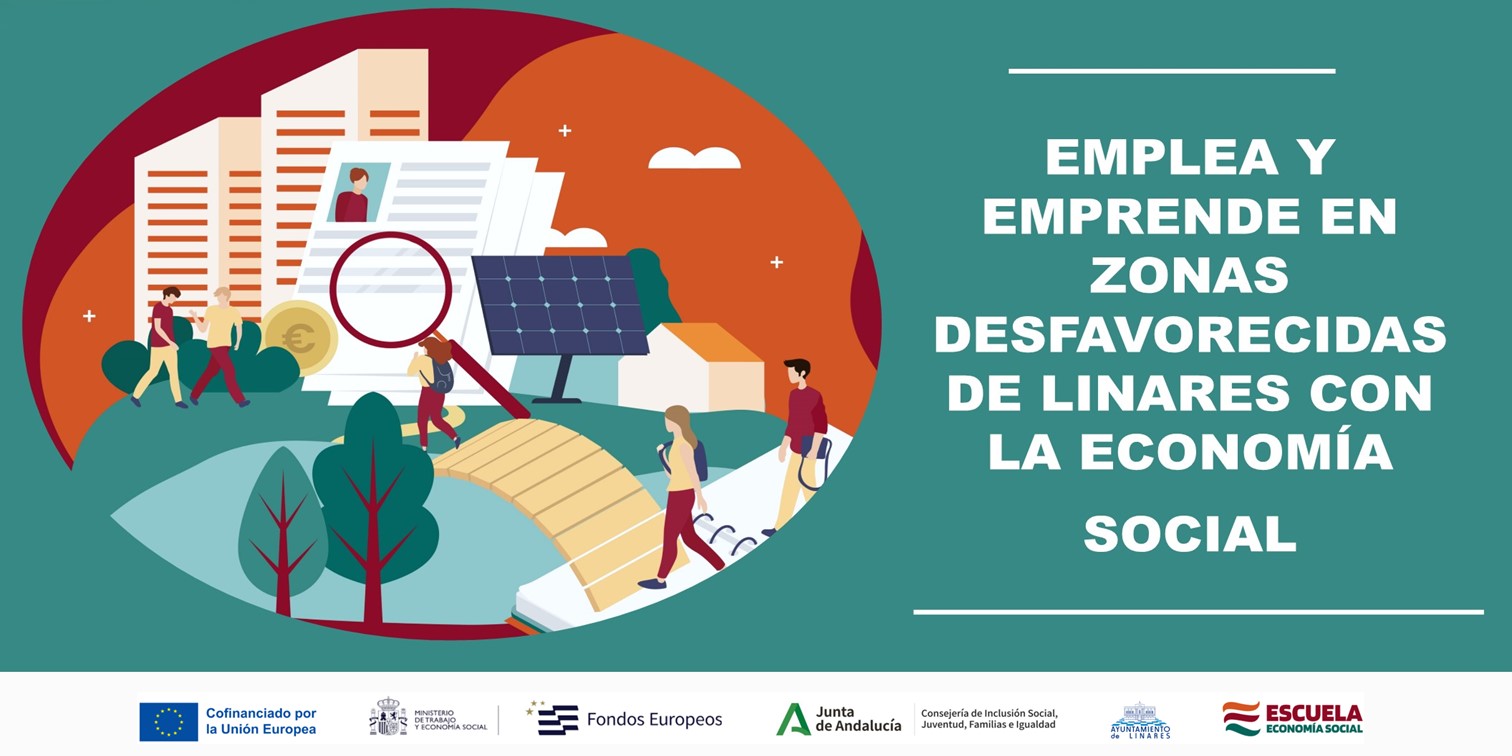 Finalizamos 1ª anualidad de ERACIS+ Emplea y Emprende en zonas desfavorecidas de Linares con la Economía Social