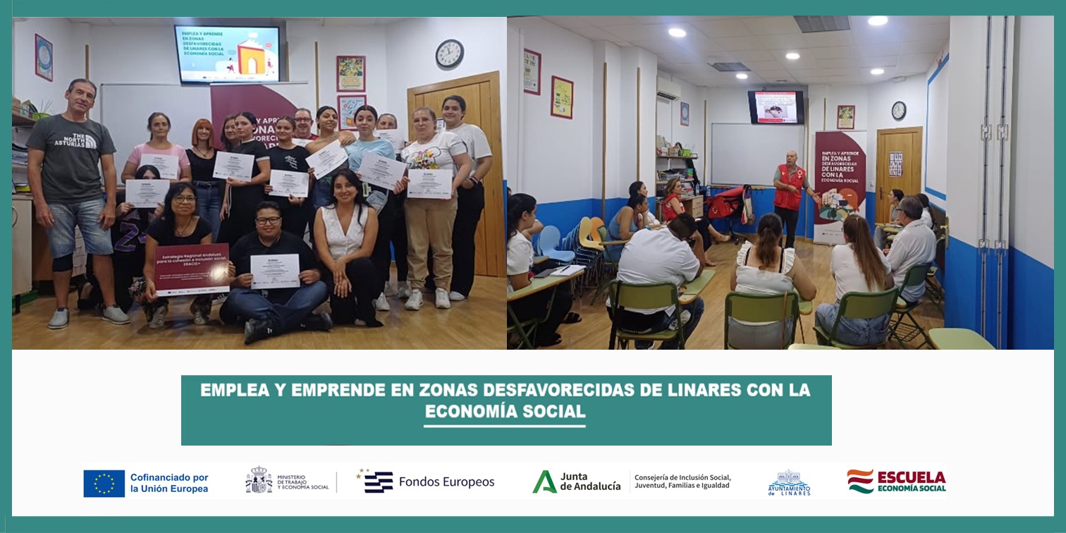 Enmarcada en ERACIS+, culmina un programa de formación en Ayuda a Domicilio en Linares