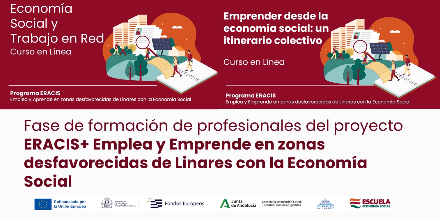 Formación de profesionales del proyecto ERACIS+ Emplea y Emprende con la Economía Social